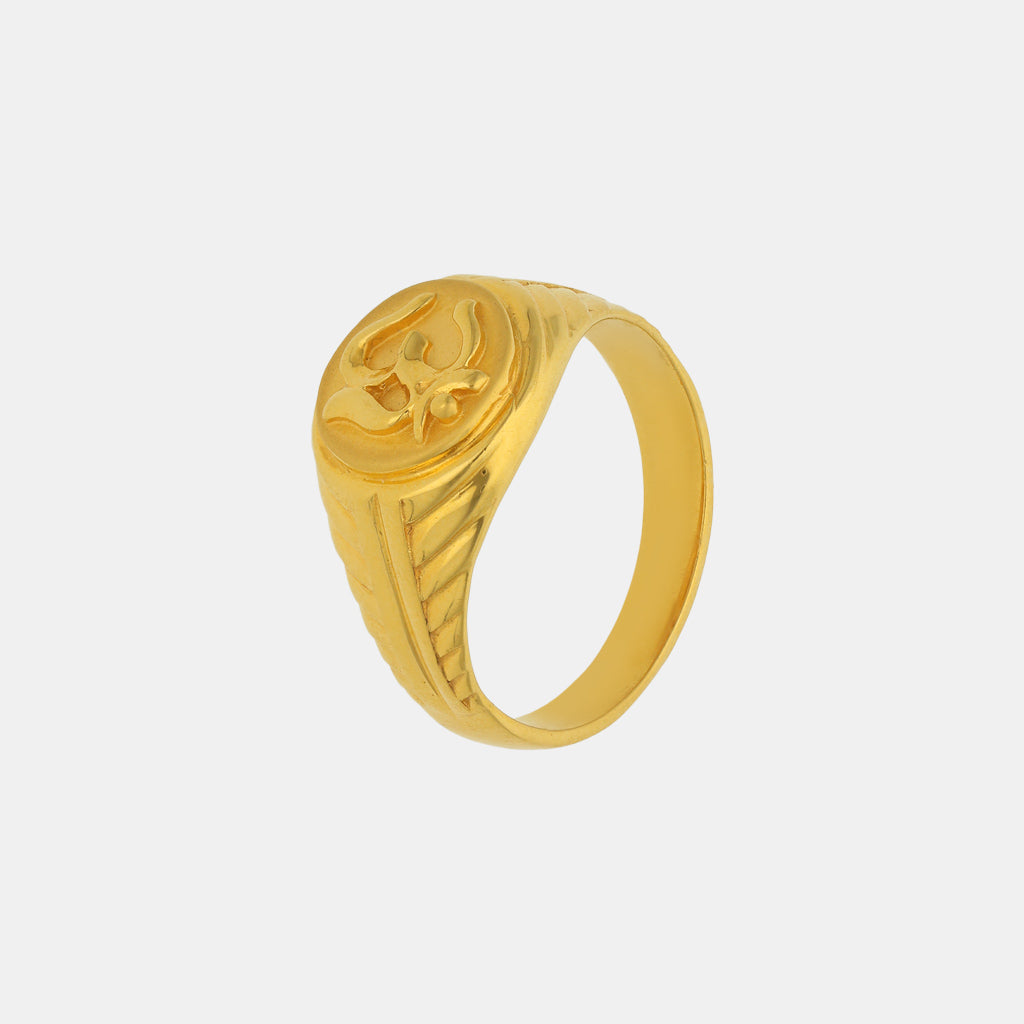 22k Plain Gold Ring JGS-2209-07476