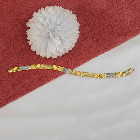 22k Plain Gold Bracelet JGS-2210-07506