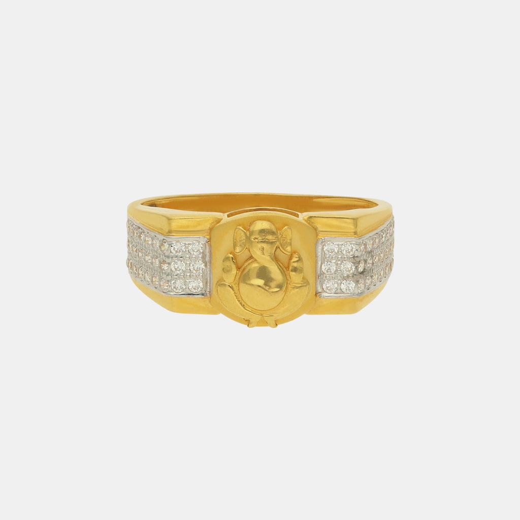 22k Gemstone Ring JGS-2210-07539