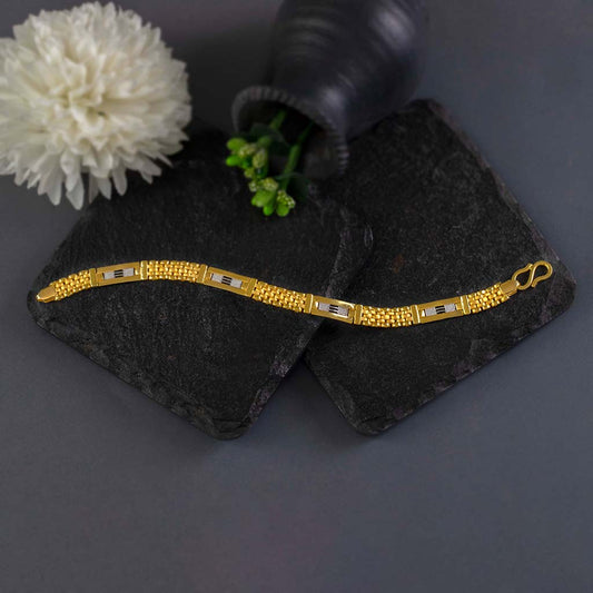 22k Plain Gold Bracelet JGS-2210-07558