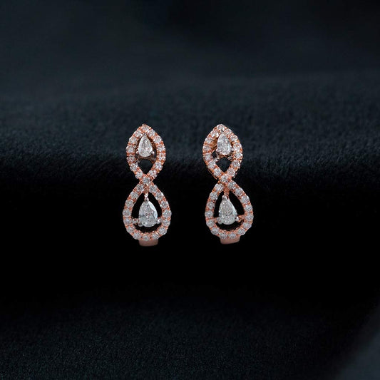 18k Real Diamond Earring JGS-2210-07601