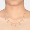 18k Real Diamond Necklace JGS-2210-07603