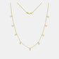 18k Gemstone Necklace JGS-2210-07610