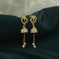 22k Gemstone Earring JGS-2211-07705
