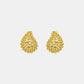 22k Plain Gold Earring JGS-2211-07707