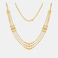 22k Plain Gold Necklace JGS-2212-07837
