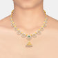 22k Plain Gold Necklace Set JGS-2212-07850