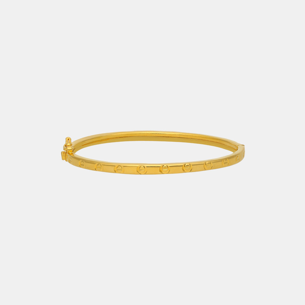 22k Plain Gold Bracelet JGS-2212-07892