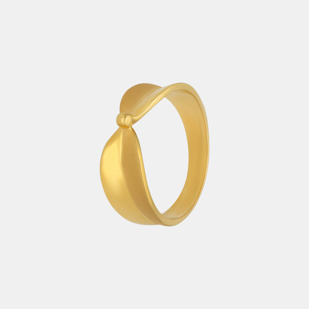 22k Plain Gold Ring JGS-2212-07901