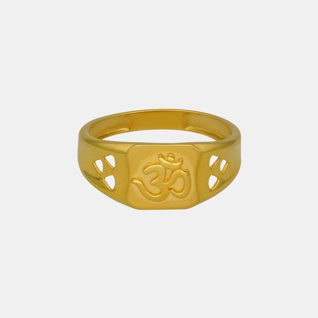 22k Plain Gold Ring JGS-2212-08012