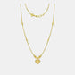 22k Plain Gold Necklace Set JGS-2212-08084