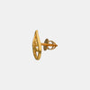 22k Plain Gold Earring JGS-2212-08098