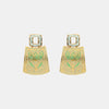 22k Plain Gold Earring JGS-2301-00041