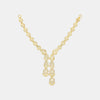 22k Plain Gold Necklace JGS-2301-00046