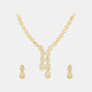 22k Plain Gold Necklace Set JGS-2301-00048