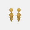 22k Plain Gold Earring JGS-2301-00056