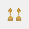 22k Plain Gold Earring JGS-2301-00057