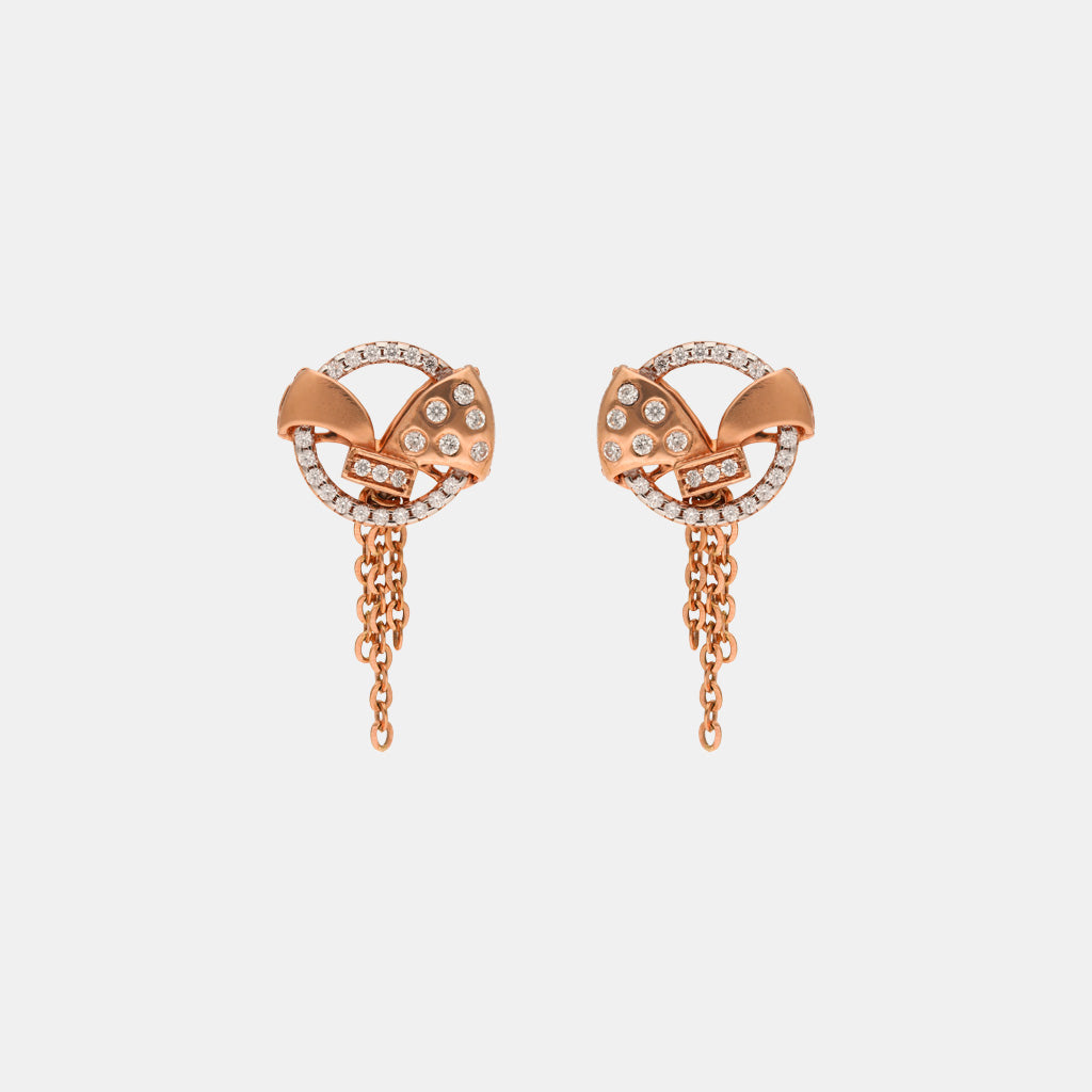18k Gemstone Earring JGS-2301-00078
