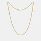 18k Plain Gold Chain JGS-2301-00117
