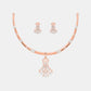 18k Gemstone Necklace Set JGS-2302-00228