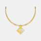 22k Plain Gold Necklace Set JGS-2302-08247