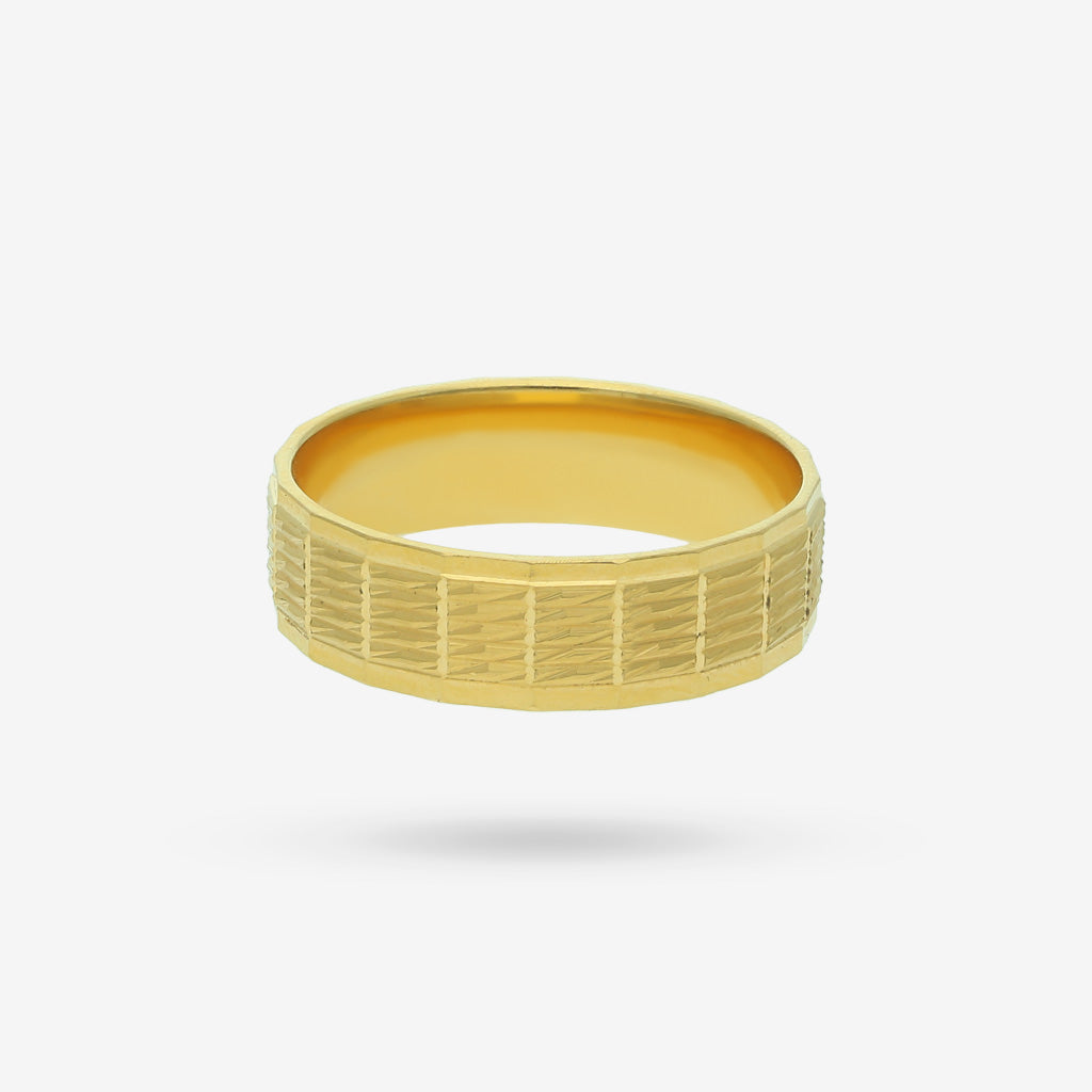 22k Plain Gold Ring JGS-2303-08131