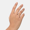 18k Gemstone Ring JGT-2208-07003