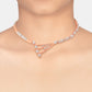 18k Gemstone Necklace Set JGT-2209-07298