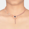 18k Gemstone Necklace Set JGT-2209-07305