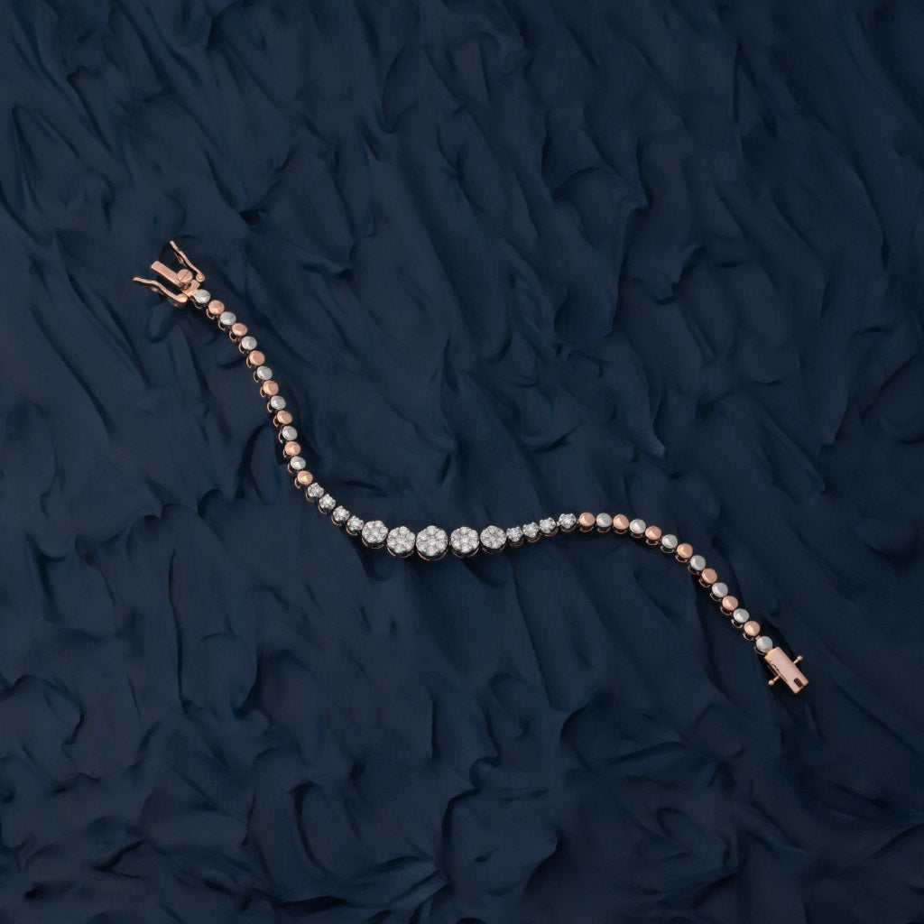 14k Real Diamond Bracelet JGZ-2106-00876