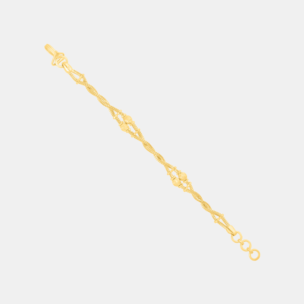 22k Plain Gold Bracelet JMC-2112-05327