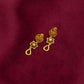22k Plain Gold Earring JMC-2201-05392
