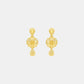 22k Plain Gold Earring JMC-2201-05401