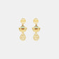 22k Plain Gold Earring JMC-2203-05970