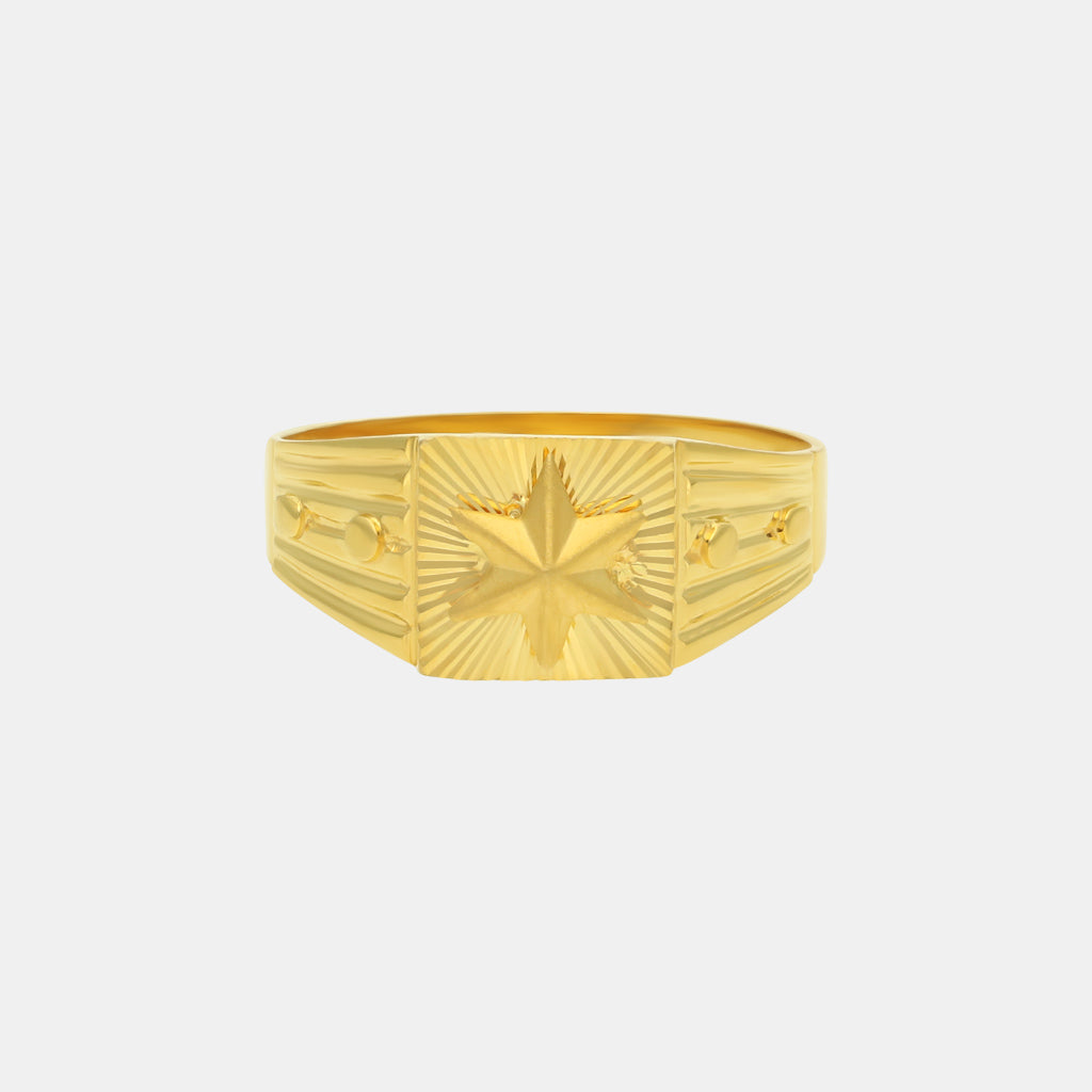 22k Plain Gold Ring JMC-2204-06007