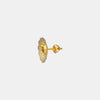 22k Plain Gold Earring JSG-2208-07203