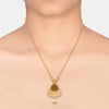 22k Plain Gold Necklace Set JSG-2302-00191
