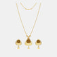 22k Plain Gold Necklace Set JSG-2302-00191