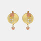 22k Plain Gold Earring JSG-2302-00196